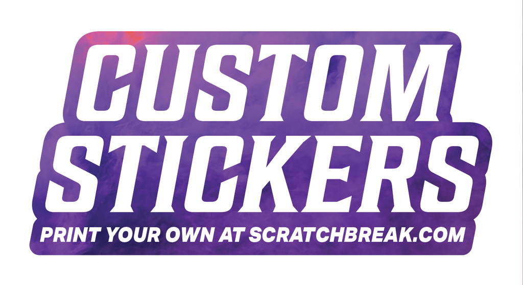 Custom Die Cut Stickers – Scratch Break